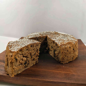 Gluten-Free Plum Fruit Cake (Season's Special) - Two Wholesome Bakers